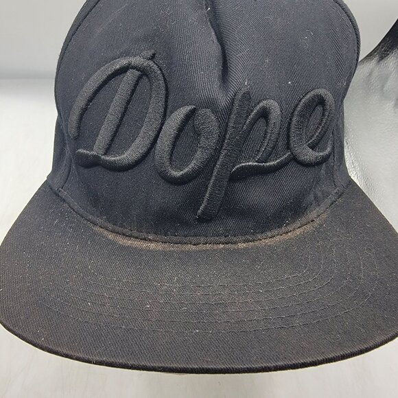 Dope Snapback Hat By Stampd Los Angeles Adults Black Cap Casual Outdoors - Picture 9 of 9
